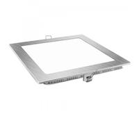Downlight led cuadrado plata 6w.neutra EL PRECIO INCLUYE 3 UNIDADES