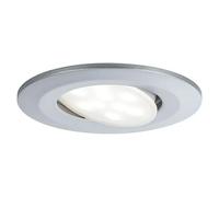Downlight LED empotrable Calla (6 W, Cromo, IP65)