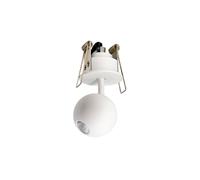 Downlight LED empotrable Mini Bora de 4,5 W, 38º, 3000 K, blanco mate - Diseño ajustable y antideslumbrante - Beneito & Faure