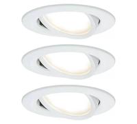 Downlight LED empotrable Nova Plus Coin orientables (6,8 W, Blanco, Diámetro: 8,4 cm)