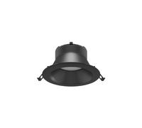 Downlight LED empotrable Thessis 15W 90º Regulable Interruptor TRIAC CCT 3000K/4000K/5000K Negro mate - Beneito & Faure
