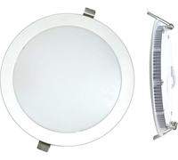 Downlight led empotrar circular 18w luz calida 4000k led eco
