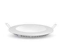 Downlight led empotrar redondo 12w 6000k vt-1207