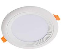 Downlight LED oceano redondo empotrar 12W 6000K marco blanco PF0,95 (4000K natural)