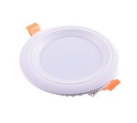 Downlight LED oceano redondo empotrar 7W 6000K marco blanco PF0,95 (3000K calido)