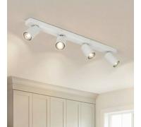 Downlight LED OCTAGON de OSRAM, blanco, 4 luces, GU10-LED 927 atenuable