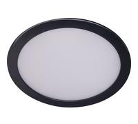 Downlight led redondo negro 30cm luceco