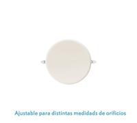 Downlight led smd migmatita 18w 4000k blanco 1800lm 2x12x12 cm corte a
