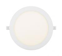 Downlight obsidiana 24w 4000k blanco redondo 2040lm 2,5x30x30 cm cort