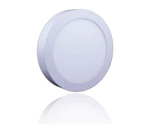 DOWNLIGHT PANEL SUPERFICIE LED CIRCULAR 18W plafon Redondo Para Techo y Pared LUZ BLANCA 4000K