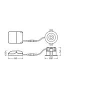 Downlight SP DK FIX P 8W 940 PS DIM IP44 WT 4058075799844
