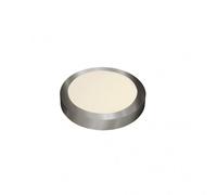 Downlight superf.diabasa 12w 4000k niquel redondo 1080lm 3,5x17x17 cm