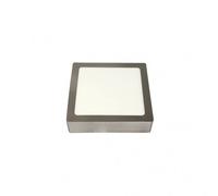 Downlight superf.toba 12w 4000k niquel cuadrado 1080lm 3,5x17x17 cm