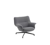 Doze Sillón Respaldo Bajo Ocean 80/Negro Antracita