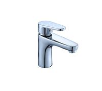 DP Grifería Alamo - Grifo monomando de lavabo, color plata