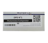 DPD N.º 1 para PoolLab 1.0 y 2.0 - Reactivo para la medición de cloro libre | 0,0-6,0 mg/l - Caducidad: 2 años - 50 tabletas (TbsPD150)