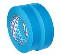 Dpm Tapes - 3434 - Cinta de carrocero para carrocería, marcos, silicona, modelismo, 25 mm x 50 m, color azul (2 rollos)