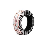 Dpm Tapes - 3M Dual Lock SJ3550, Cinta Adhesiva Reposicionable con Cabezas de Seta Type 250, Recortable, Negro, 25,4 mm x 1 m