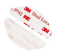 DPM Tapes - 3M Dual Lock SJ3560, 2 Elementos Adhesivos Tipo 250 Reposicionables para Telepeaje y Accesorios, Transparente