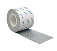 Dpm tapes - Cinta de Reparación para Mosquitera con Adhesivo tesa, Malla Gris de Fibra de Vidrio Recortable, Resistente al Agua e Intemperie, 50 mm x 5 m