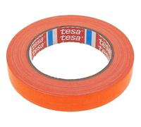Dpm tapes - Tesa 4671, Cinta Adhesiva De Tela Gaffer, Tejido Recubierto De PE Coloreado, Interiores/Exteriores, Artes Y Espectáculos, Señalización - Naranja Flúor (19 mm x 25 m)