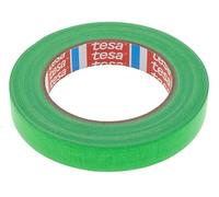 Dpm tapes - Tesa 4671, Cinta Adhesiva De Tela Gaffer, Tejido Recubierto De PE Coloreado, Interiores/Exteriores, Artes Y Espectáculos, Señalización - Verde Flúor (19 mm x 25 m)