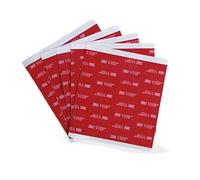 Dpm tapes VHB - Almohadillas Adhesivas De Doble Cara Extra Fuerte De Espuma Acrílica Cuadrados, Resistente Al Agua Y Altas Temperaturas, Para Automóviles, Hogar Y Oficina (100 mm x 100 mm) (5 piezas)