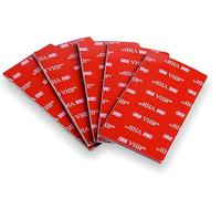 Dpm tapes VHB - Almohadillas Cinta de Espuma Acrílica Rectangular Extrafuerte de Doble Cara, Resistencia al Agua y Alta Temperatura, para Automóviles, Hogar y Oficina (25 mm x 50 mm) (50 piezas)