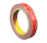 Dpm tapes VHB - Cinta adhesiva de doble cara universal extrafuerte de espuma acrílica, impermeable y resistente a altas temperaturas, para exteriores/interiores, tiras LED (10 mm x 11 m)