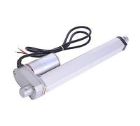 Dpofirs Actuador Lineal Eléctrico, 12 V CC 300 N 30 Mm/s IP45 Actuador de Movimiento Motorizado con Cuerpo de Aluminio Interruptor de Límite Incorporado para Elevación Industrial de sofá Cama Médica