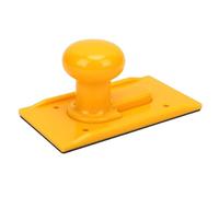 Dpofirs Bloque de Empuje para Carpintería, Palo de Empuje de Agarre Ergonómico con Superficie Texturizada Antideslizante y Diseño Amarillo de Alta Visibilidad para Seguridad de Sierra de Mesa y