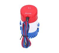 Dpofirs Bomba de Sentina, Bomba Sumergible Semiautomática de CC Eje de Acero Inoxidable Carcasa ABS con Filtro de Bloqueo de Resorte para Drenaje de Embarcaciones Descarga de Embarcaciones (DC12V