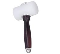 Dpofirs Martillo para Tallar Cuero de Nailon, Mazo con de Madera con Absorción de Rebote para Manualidades de Cuero, Corte, Punzonado, Herramientas de Bricolaje
