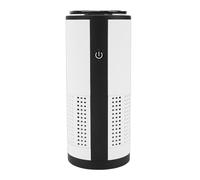 Dpofirs Purificador de Aire Portátil con Flujo de Aire de 360° para | Limpiador de aire con eliminación de olores recargable por USB, filtración de aniones de doble canal, modo de suspensión de