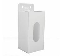 Dpofirs Soporte para Montado en la Pared, Caja Dispensadora de de Acrílico Transparente con Visibilidad Transparente para Gorros , Máscaras, Cubiertas para Zapatos (1 compartimento)