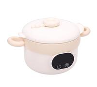 Dpofirs Tazón Calentador de Alimentos Inalámbrico, Lonchera Eléctrica con Diseño Aislado de Acero Inoxidable 304 de Gran Capacidad de 470 Ml, Calefacción con un para Bebés, Niños Pequeños y Familias