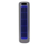 Dpofirs Ventilador de Aire Acondicionado Portátil, Mini Ventilador de Refrigeración de 3 Velocidades con Diseño sin Aspas, Pantalla Táctil LED para Dormitorio de Oficina en Casa