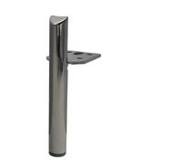 DQZRTUECA 1 Uds. Patas de Muebles de Metal Ajustables for sofá, TV, Cama, Mesa de Centro-Multicolor 13-20cm(Gray Black 20cm)