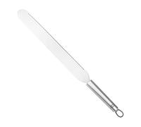 Dr.Oetker 1.955 Profesional Calidad Cocina Herramientas Espátula con Aceros Largos, silicio, Plata
