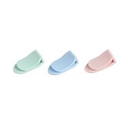 Dr. Oetker 1027 Retro 20 Unidades Mini Bolsa de Clip 24 x 12 mm, plástico, Rosa/Verde/Azul, 2, 4 x 1, 2 x 0, 5 cm, 20 Unidades