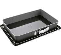 Dr. Oetker, bandeja rectangular para hornear, dimensiones 38x25 cm, color gris/, línea "BackIdee"