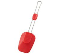 Dr. Oetker Espatula Mezclar 26,5Cm, acero inoxidable, silicona platinium de cuidada calidad, color rojo e inox. 1 ud.