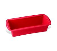 Dr. Oetker Molde rectangular Flexxibel Love- Silicona Platinum antiadherente 230°C, Rojo 24x10x6,5cm