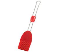 Dr. Oetker Flexxibel Pincel de Pastelería 26 cm, Acero Inoxidable y Silicona, Apto para Lavavajillas, Antiadherente, Resistente a Temperatura entre -40ºC y +230ºC, Color Rojo, 1 ud.
