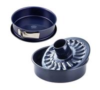 Dr Oetker Molde abatible y molde savarin con base desmontable Back Liebe 26 y 28 cm
