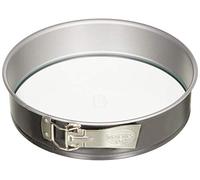 Dr. Oetker Molde bizcocho desmontable 26cm redondo con base de cristal y revestimiento antiadherente especial de cuidada calidad, 26x26x7cm, 1ud.