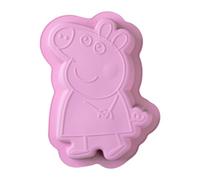 Dr. Oetker Molde de Silicona Peppa Pig - Forma original para horneado, resistente al calor y a los ácidos, capacidad de 1200 ml, para crear pasteles con personajes divertidos y deliciosos