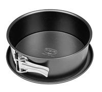 Dr. Oetker Molde desmontable 18cm de 1 fondo para tarta o molde bizcocho BACK FREUDE CLASSIC en acero con revestimiento antiadherente especial resistente hasta 230ºC, 18x18x7cm,1ud.