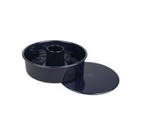 Dr. Oetker Molde Desmontable Redondo de 2 Fondos para Tartas y Bizcochos, 26 cm de Diámetro, Resistente hasta 400ºC, Base de Cuarzo Esmaltado y Antiadherente, 1 ud.
