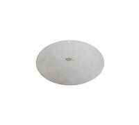 Dr.Oetker Placa de decoración y Transporte Profi Ø32 cm en Plata, Acero Inoxidable, 32 x 32 x 2 cm